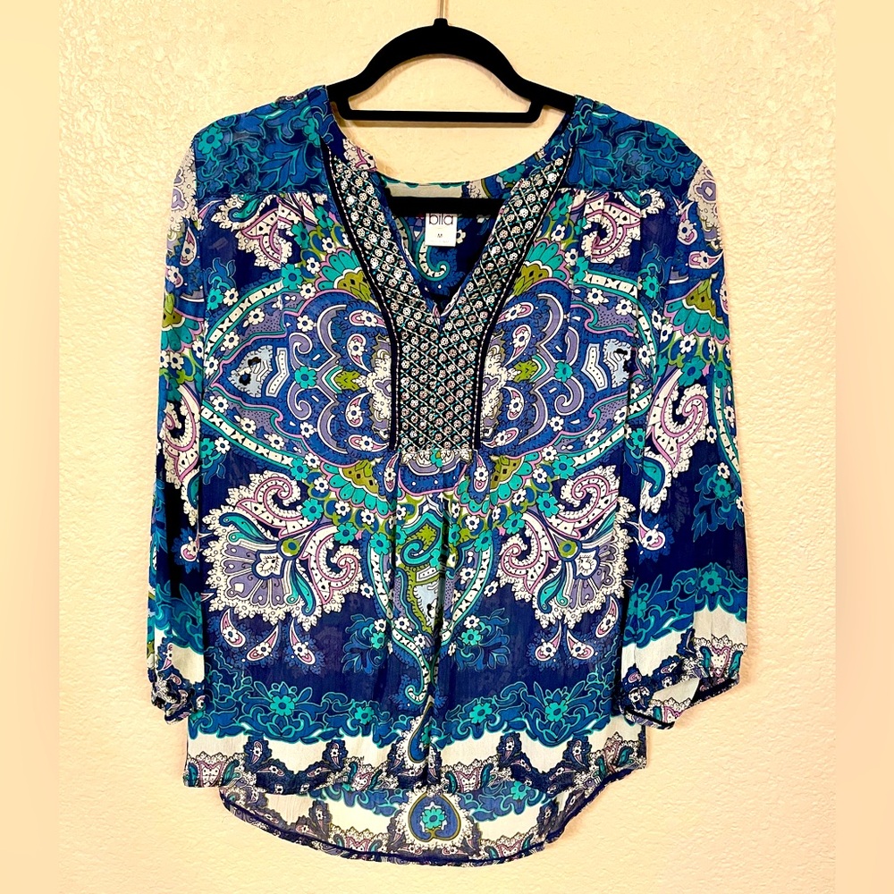 Bila Paisley Blouse